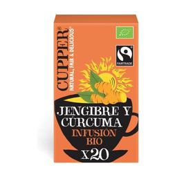 Infusion gingembre et curcuma 20 sachets (Gingembre)