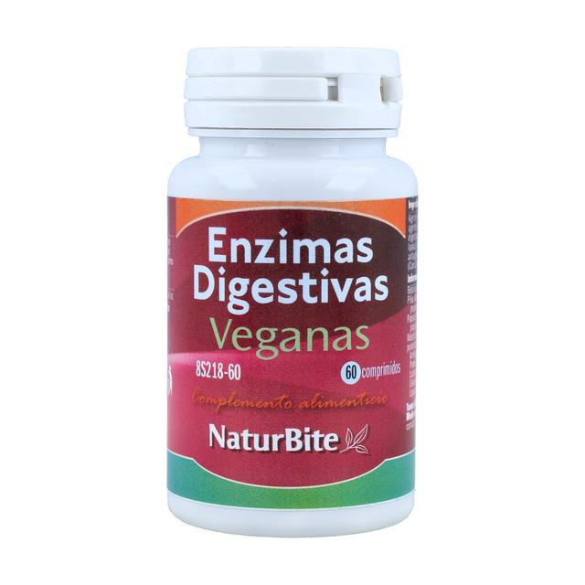 Enzymes digestives végétaliennes 60 comprimés