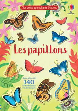 Livre - Les papillons - Mes petits autocollants Usborne