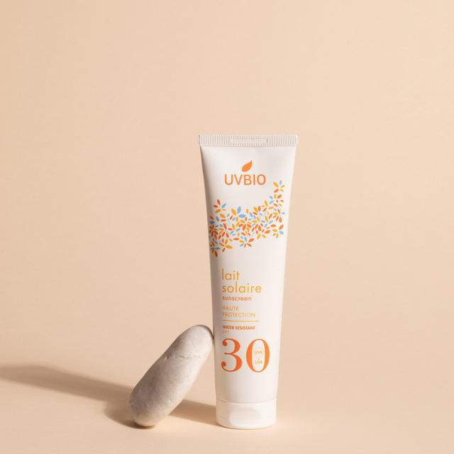 Lait solaire indice 30 bio et vegan