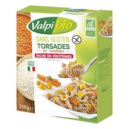 Torsades riz et lentilles Bio 250g