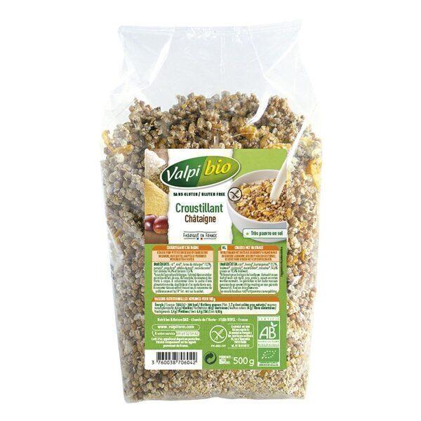 Muesli châtaigne sarrasin sans gluten 500g