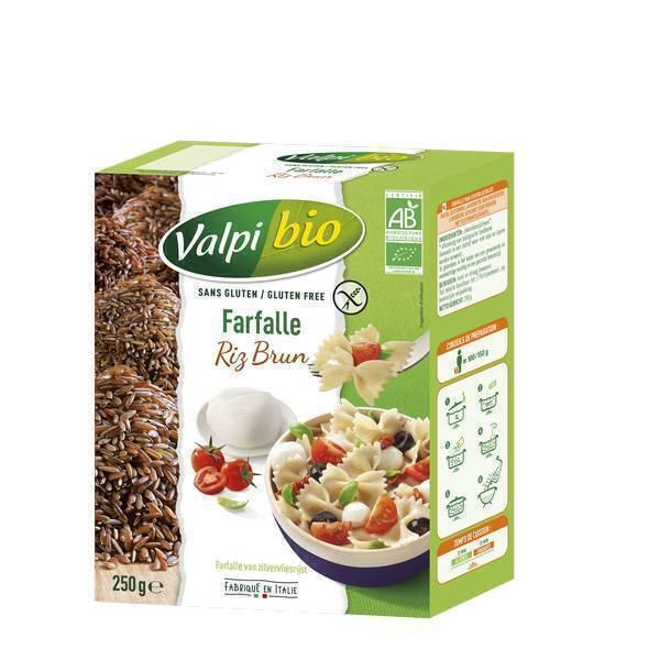 Farfalle riz brun bio sans gluten 250g