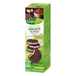 Biscuits cacao fourrés vanille sans gluten 125g