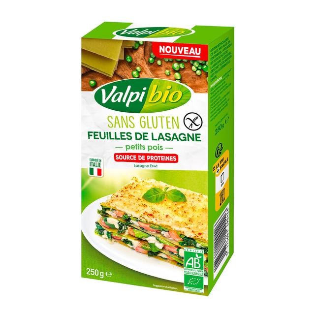 Feuilles de lasagnes petits pois 250g