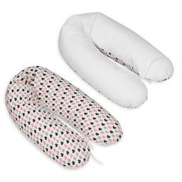 coussin maternité pre/post natal usages multiples coeurs