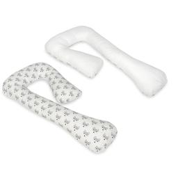 Coussin d'accouchement pre/post natal Renards  blanc