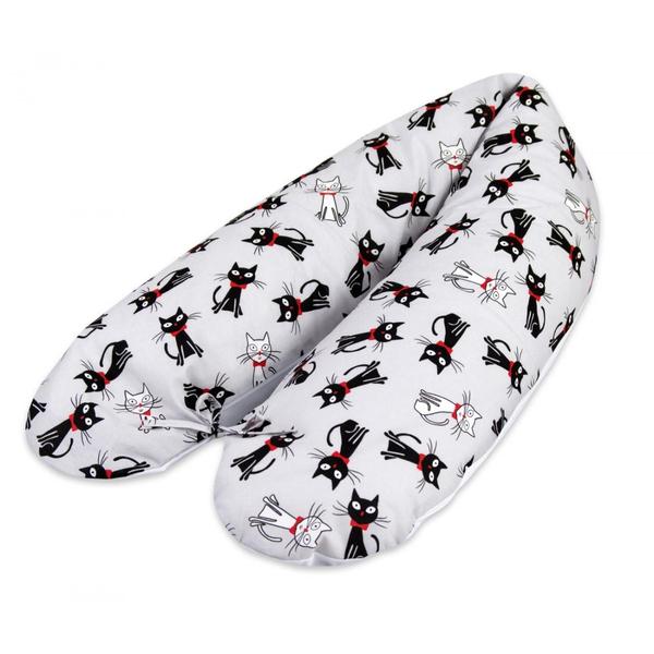 Coussin maternité pre/post natal usages multiples les chats