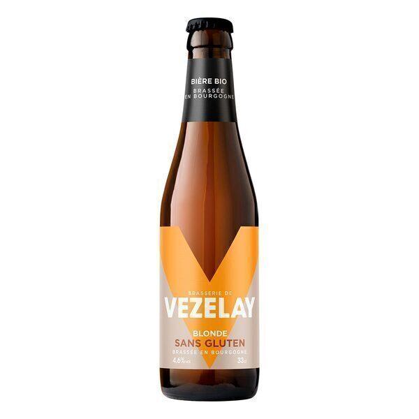 Bière de Vézelay blonde sans gluten 33cl