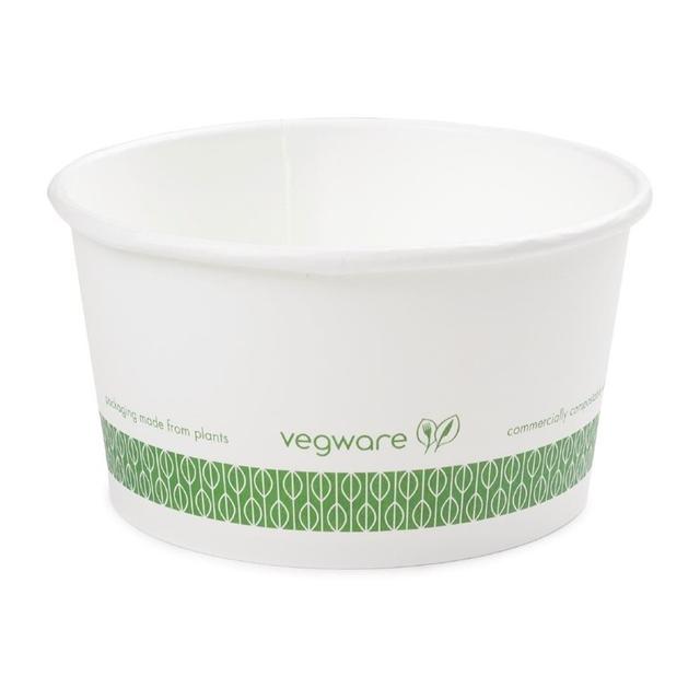 Bol à Soupe ou Glace Compostable - Vegware - Lot de 500