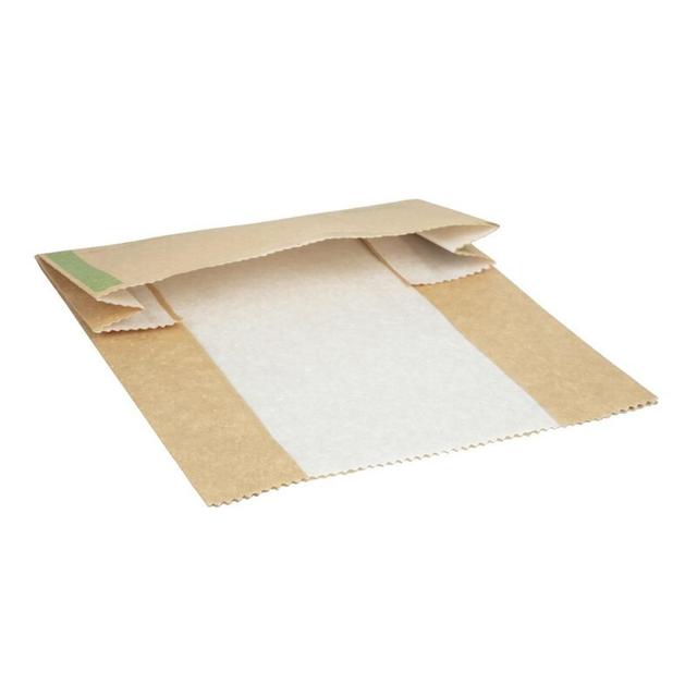 Lot de 500 Sachets Panini Kraft Compostables - Vegware