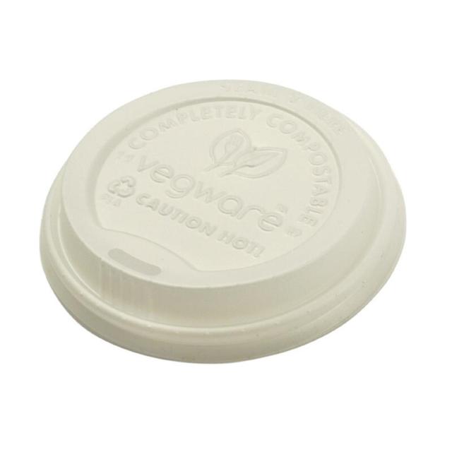 Couvercle Compostable pour Gobelets 34 cl et 45,5 cl Lot de 1000