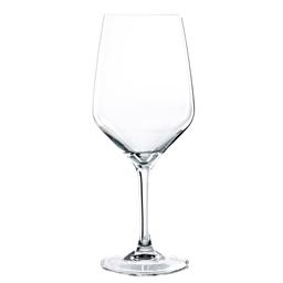 Boîte de 6 verres à pied trempés Platine 58 cl