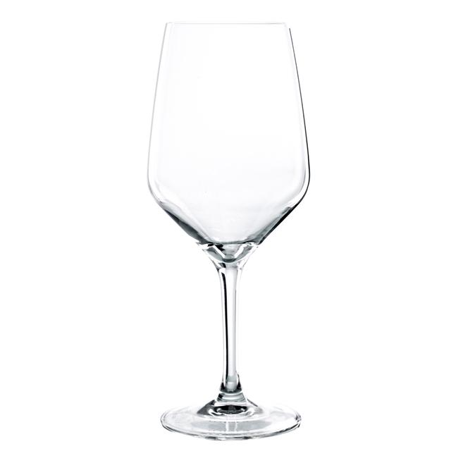 Boîte de 6 verres à pied trempés Platine 58 cl