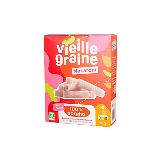 Macaroni au sorgho sans gluten 250 g