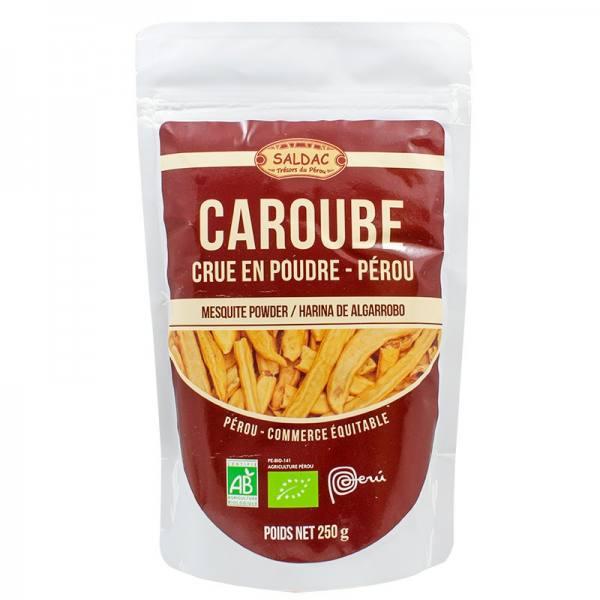 Caroube du Pérou crue bio équitable en poudre 250g