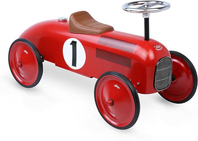 Voiture Métal Porteur Rouge