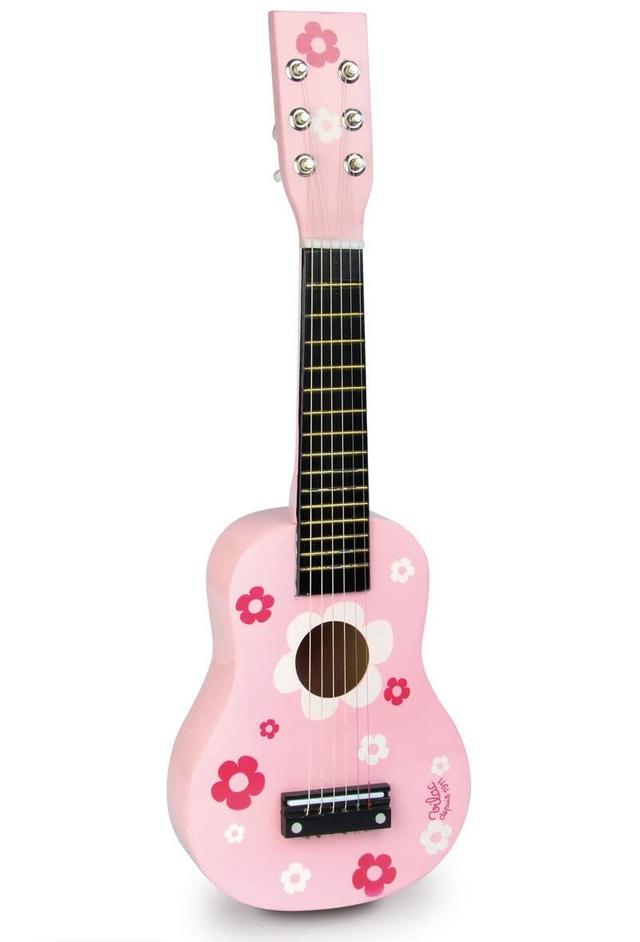 Guitare fleurs