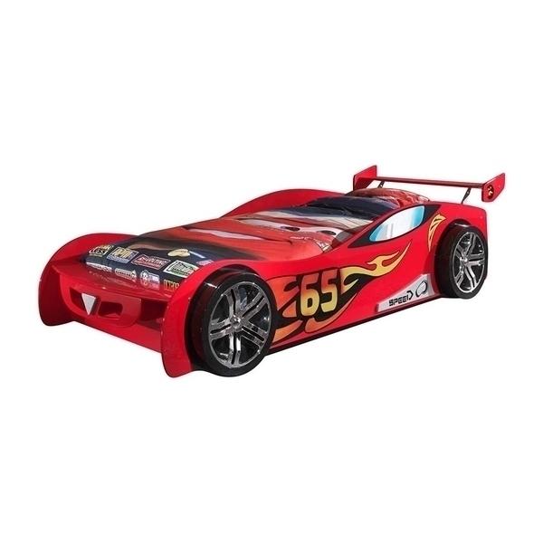 Funbeds Lit voiture Le Mans rouge