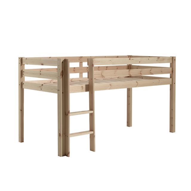 Lit Mi-Hauteur 90x200 Sommier Inclus Pino - Bois