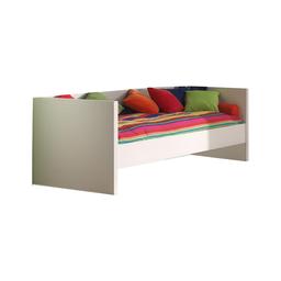 Lit Capitain 90x200 Sommier Inclus Lara - Blanc