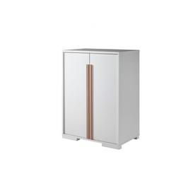 Armoire 2 portes pour lit Blanc