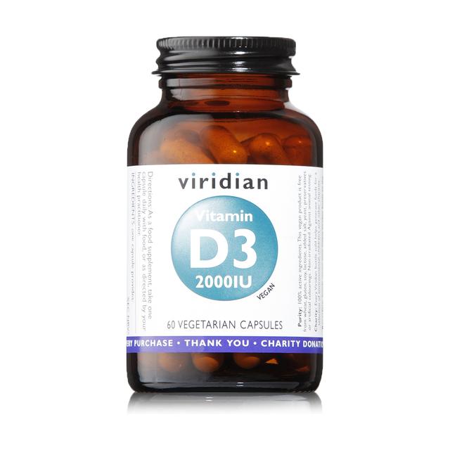 Vitamine D3 2000 UI 60 capsules