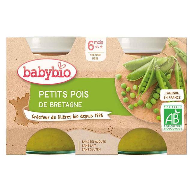 Petits pois dès 6 mois 2 x 130g