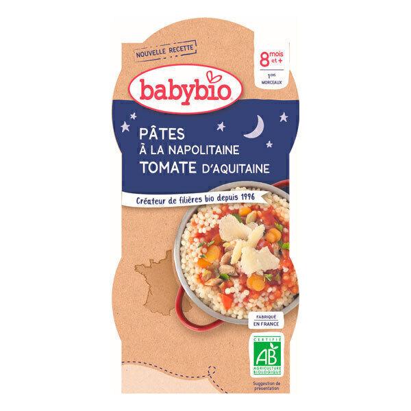 Bols Pâtes à la Napolitaine 2 x 200g - Dès 8 mois