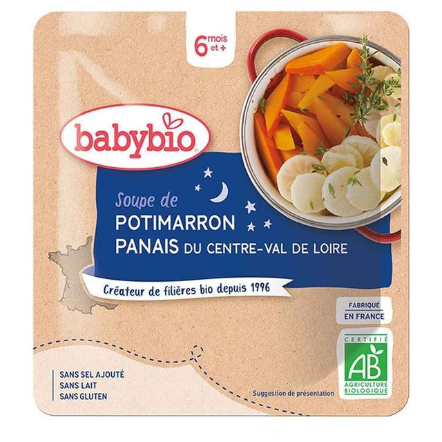 Doypack soupe potimarron panais 190g - Dès 6 mois