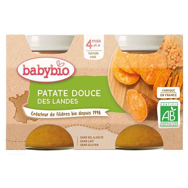 Petits pots patate douce - 2x130g