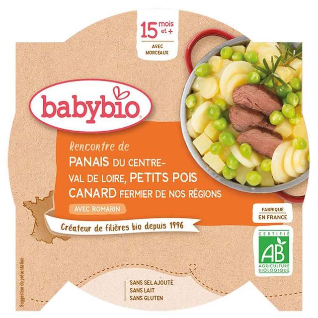 Assiette panais petit pois canard - 260g