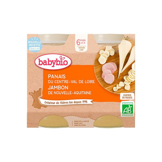 Petits pots Panais Jambon 2x200g