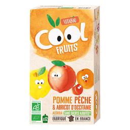 Cool Fruits Pomme-Pêche-Abricot 12x90g