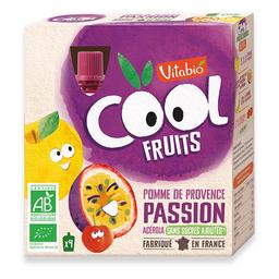 Cool Fruits Pomme-Passion 4x90g