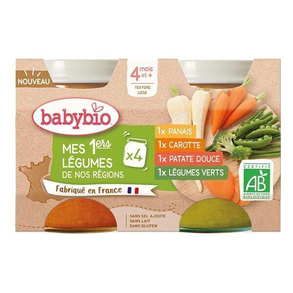 Petits pots Multipack de légumes Dès 4 mois 4x130g