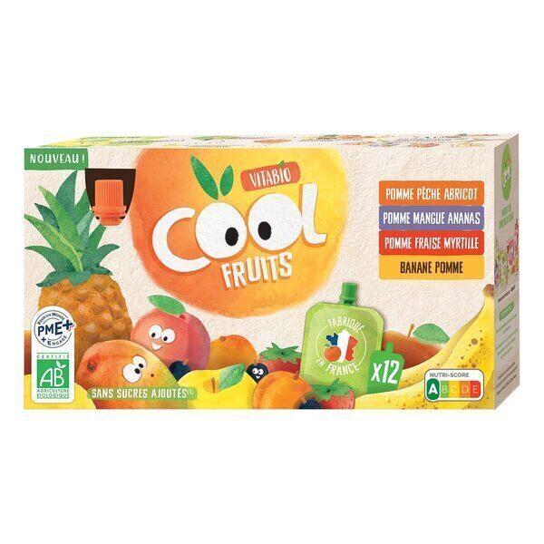 Cool Fruits gourdes multiparfums 12x90g