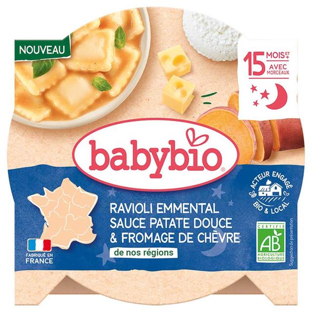 Ravioli sauce patate douce - dès 15 mois 190g