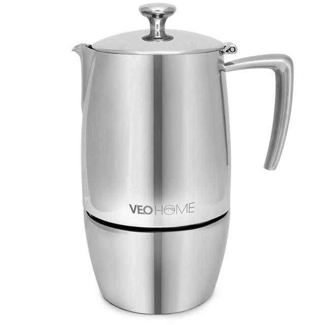 Cafetière italienne Veohome Inoxydable 10 tasses 500ml