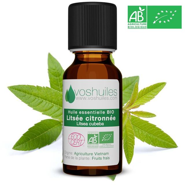 Huile Essentielle BIO de Litsée citronnée ML