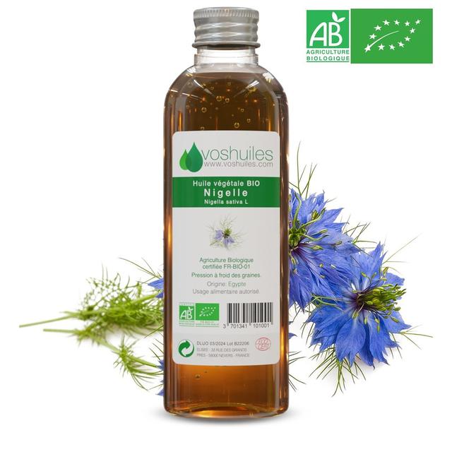 Huile Végétale BIO de Nigelle ML