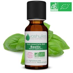 Huile Essentielle BIO de Basilic ML