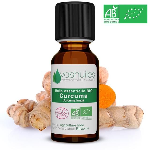 Huile Essentielle BIO de Curcuma ML