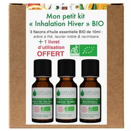 Mon petit Kit « Inhalation Hiver » 3 Huiles essentielles Bio