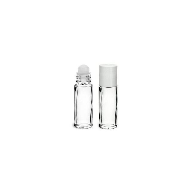 ROLL-ON 30ML en verre blanc transparent