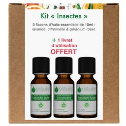 Kit « Insectes, moustiques, guêpes... » 3 Huiles essentielles