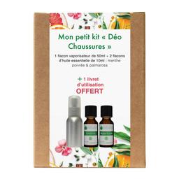 Kit Déo chaussures, 2 Huiles essentielles et 1 Vaporisateur 50ML