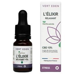 Elixir relaxant menthe poivrée - Huile de CBD 10%