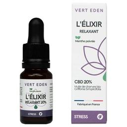 Elixir relaxant menthe poivrée - Huile de CBD 20%