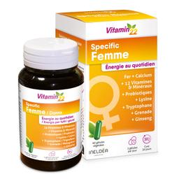 Specific Femme - A base de 14 vitamines et minéraux - Cure 30j